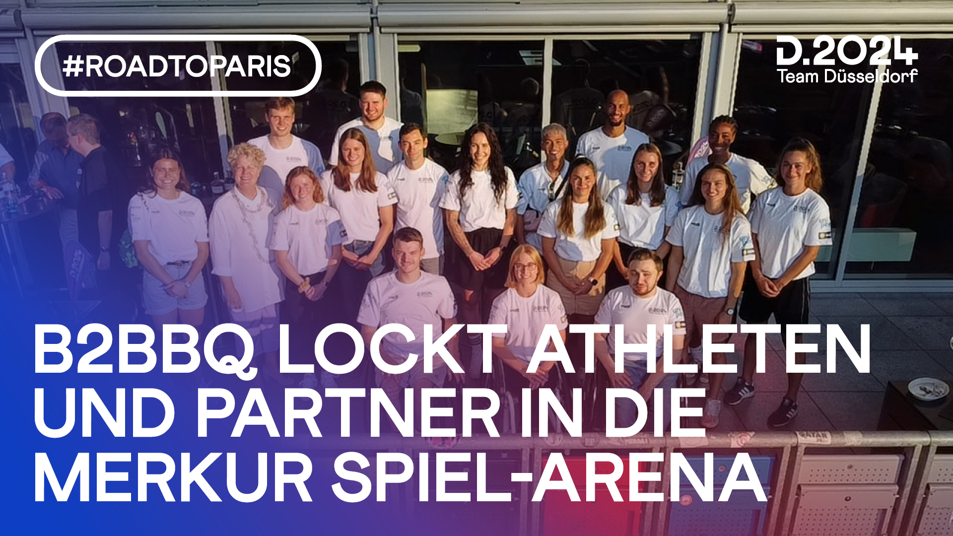 B2B BBQ mit dem Team Düsseldorf*Athleten treffen Partner & Sponsoren
