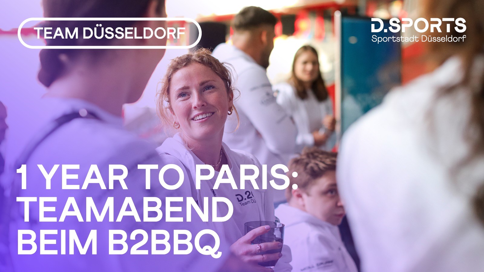 B2Barbecue mit dem Team Düsseldorf*Gemeinsam auf der „Road to Paris“